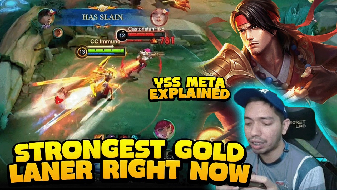 Why YSS is the Strongest Gold Lane right now | Yi Sun Shin Gameplay | MLBB