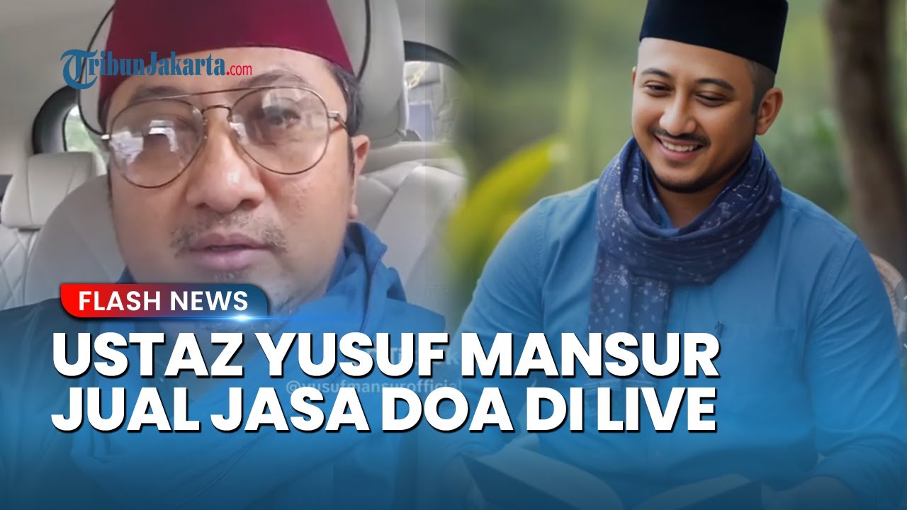 VIRAL LAGI! Ustaz Yusuf Mansur Tawarkan Doa saat Siaran Langsung, Spesial untuk Donasi Rp 20 Juta
