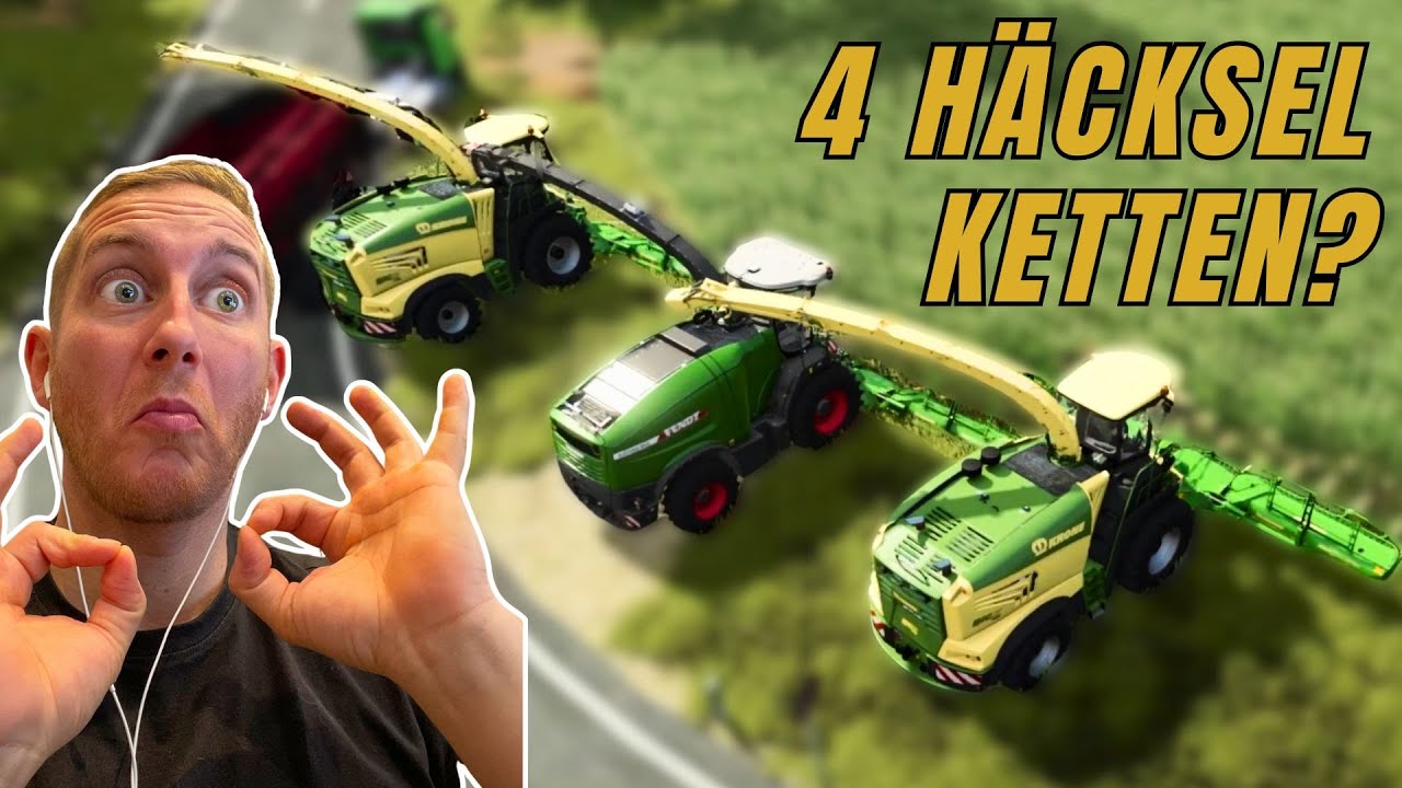 Starten wir 4 Häckselketten?!🌽 Folge 3 Stunde 7-9! 1.000 HEKTAR MAIS im LS25 M4cM4nus Unlimited