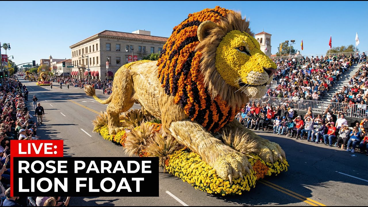 Pasadena Rose Parade 2025 | World’s Most Beautiful Flower Floats [AI Video]