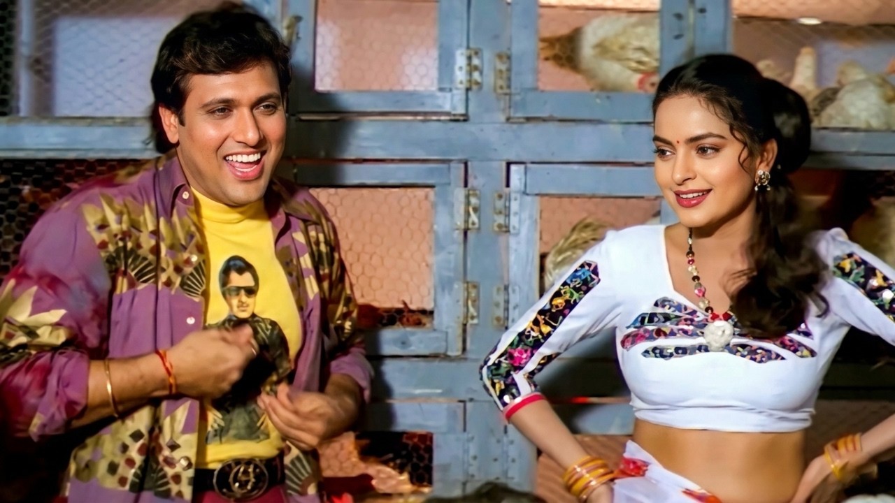 चुम्मा ले लो - एक मुर्गी खरीदने पर बाजु में खड़ी लड़की दो चुम्मी देगी 😜 Govinda Lotpot Comedy Scene