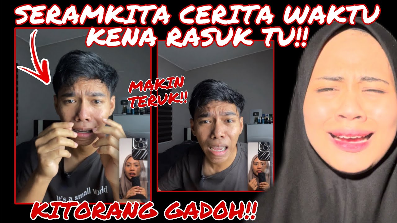AKHIRNYA SERAMKITA CERITA KENA RASUK TU‼️ KITORANG G4DUH WEH!! ROH NENEK MUNCUL!