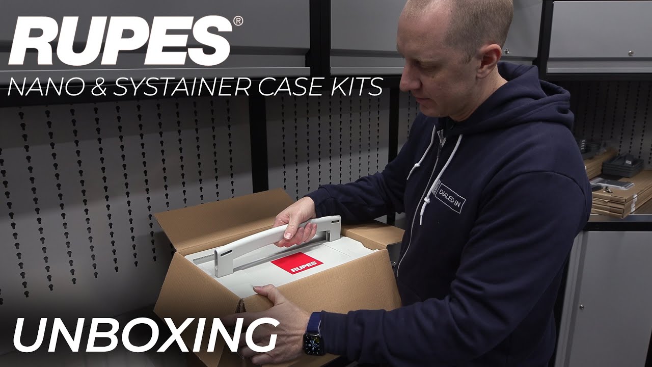 Rupes Nano & Systainer Case Kits Unboxing