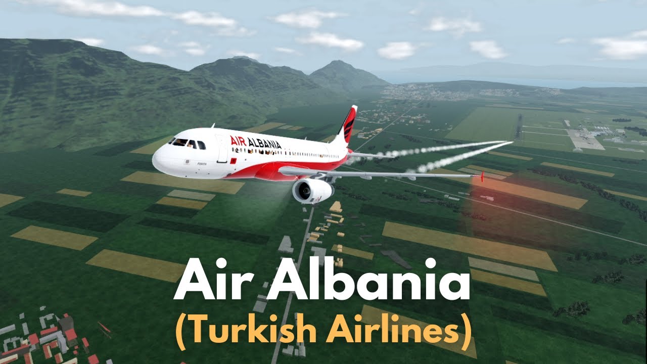 ROBLOX | Air Albania - Business Class [A320] (Roblox Airline)