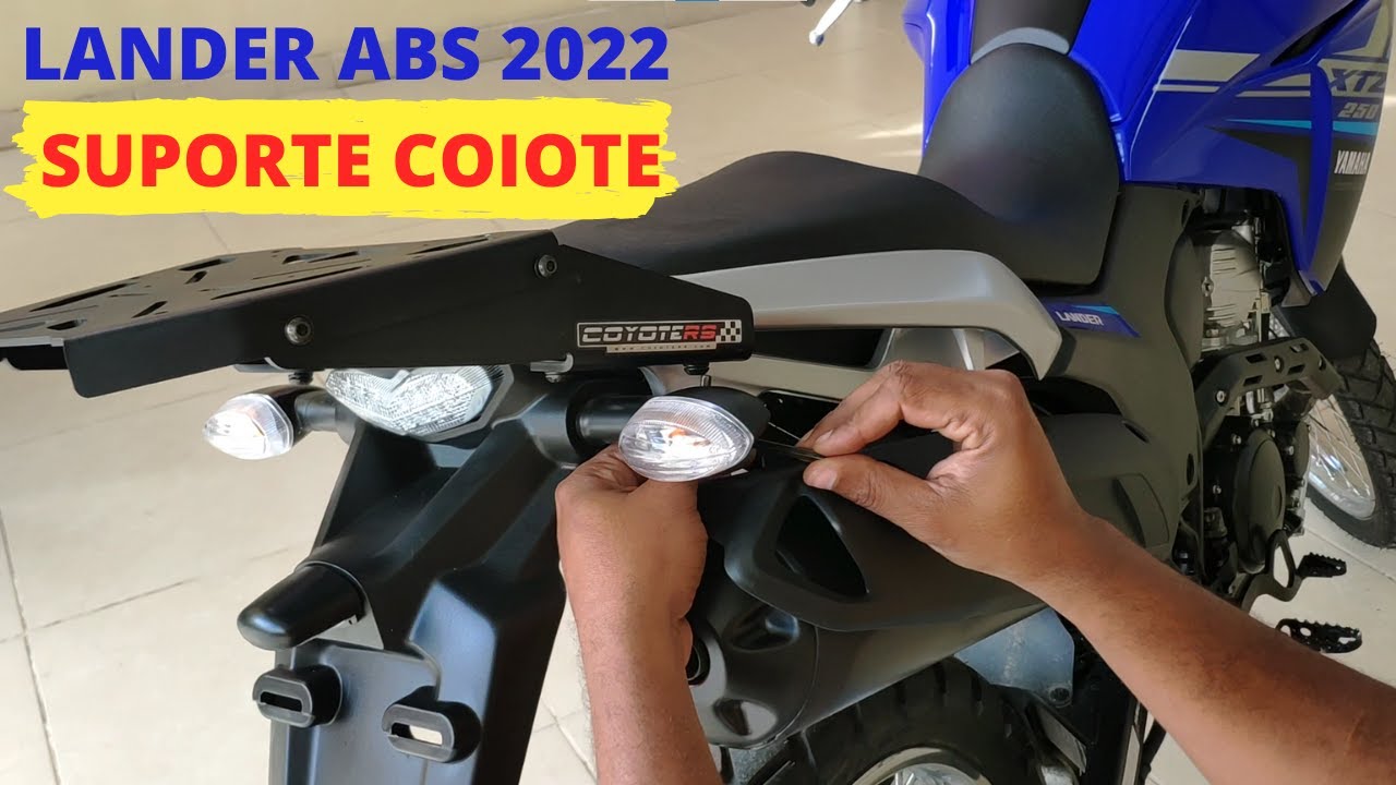 COMO INSTALAR SUPORTE DE BAÚ NA LANDER ABS 2022