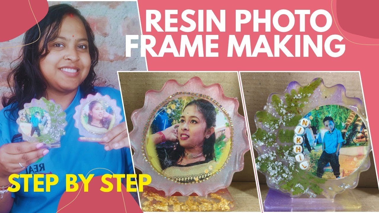 How To Make Resin Photo Frame ||  🪟 Resin Photo Frame Tutorial || Resin Photo Frame 🪟🤩
