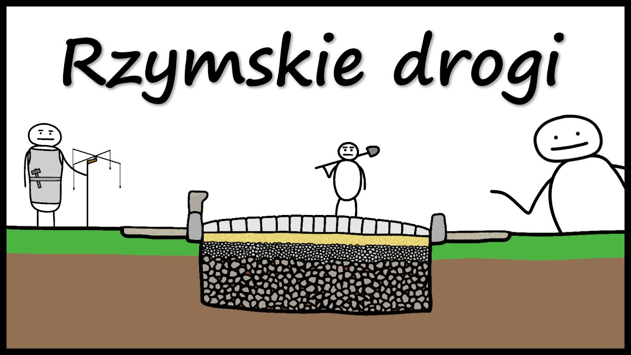 Jak Rzymianie budowali drogi???