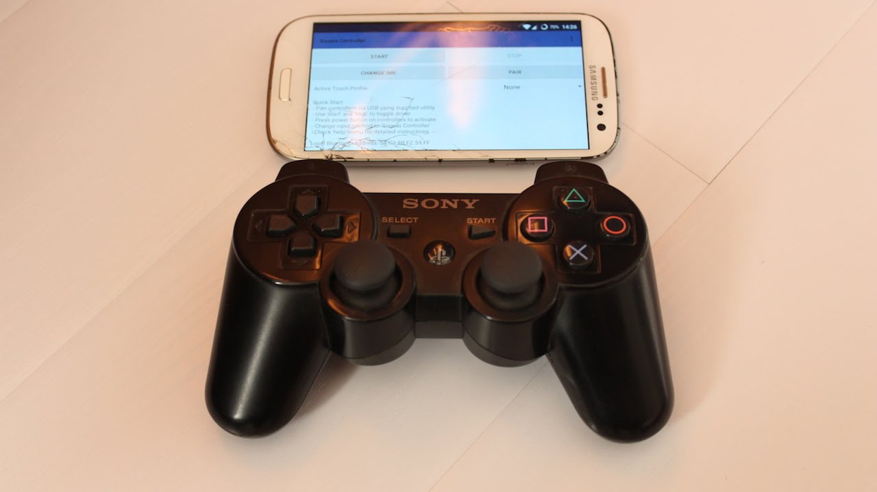 How to connect PS3 controller (DualShock 3) to Android wirelessly