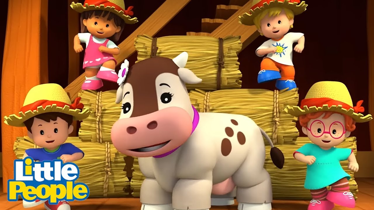 Jack Babysits a Troublesome Calf | 2 Hours of Preschool Learning | Little People - Fisher Price