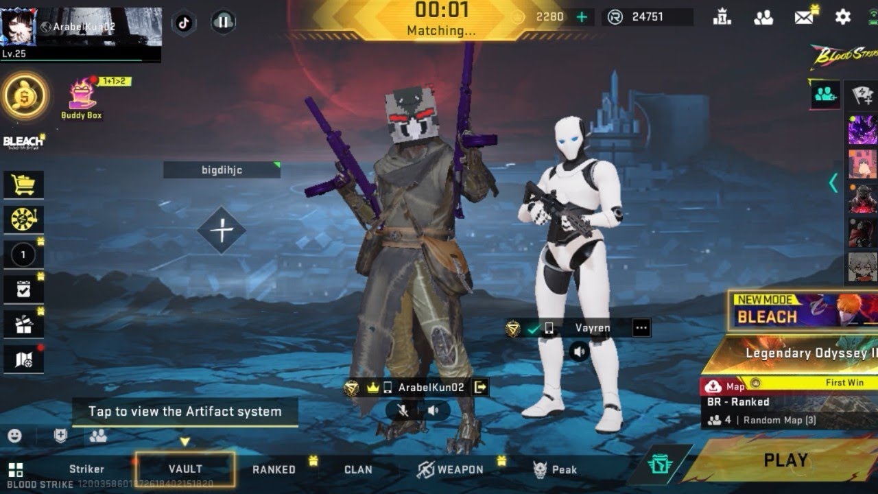 Blood Strike BR Ranked Gameplay With @Ch2-IZ 