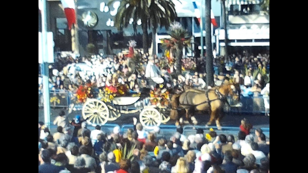 Carnaval de Nice 1977. 8mm film 18fps
