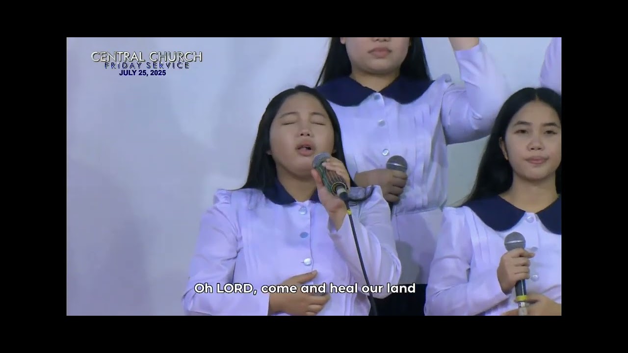 Heal Our Land |by:IBC (Lyrics Video) | ft. JMCIM (Youth & Singles Choir) 