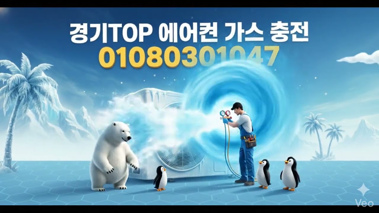 ❄️ 경기TOP에어컨가스 충전! ❄️