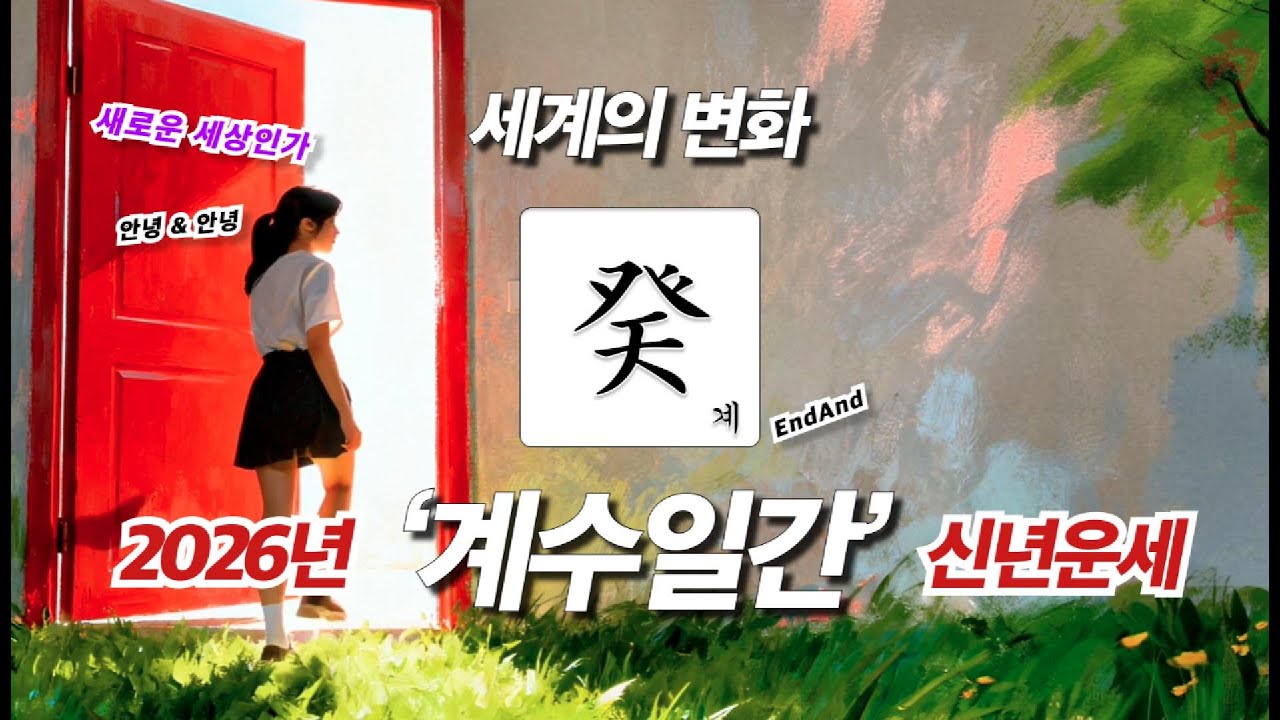 2026년 병오년 일주별-월별 신년운세 │ 계수일간 