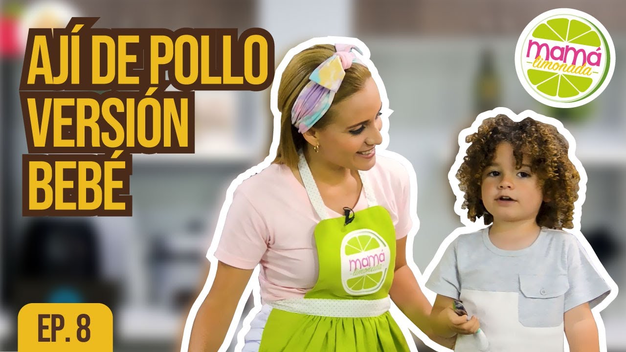 RECETA SALUDABLE 👩🏼‍🍳 AJÍ DE POLLO 🐔 COCINANDO CON MAMÁ LIMONADA 👩🏼‍🍳 EP. 8