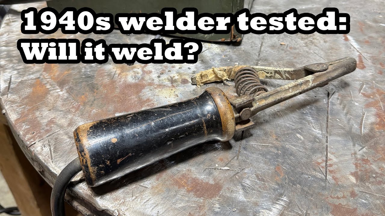 1940s one of a kind welder. Will it still weld?