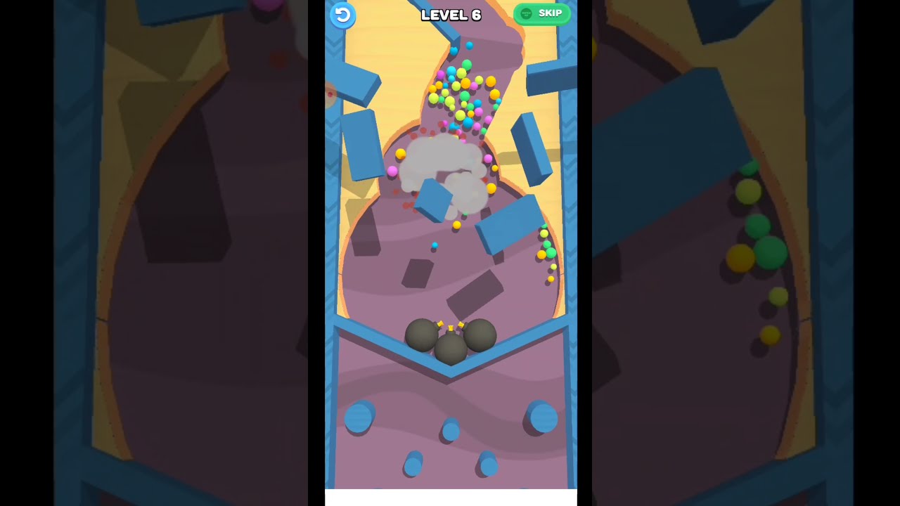 Sand Balls Classic Gameplay | level 6 | Android / iOS gameplay