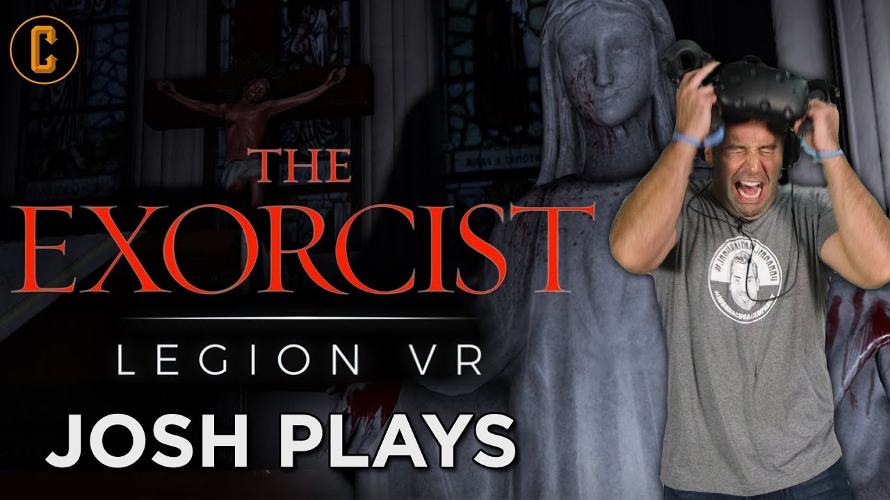 Exorcist VR - The Scariest Game Josh Has Ever Played | HTC Vive