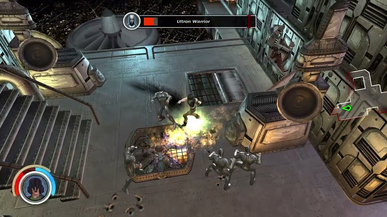 Marvel Ultimate Alliance: Morlock Psionic gameplay