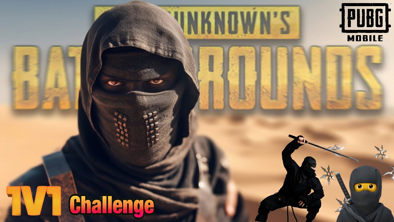 PUBG 1v1 Ninja Room Challenge 🔥 No Match | Extreme Skills