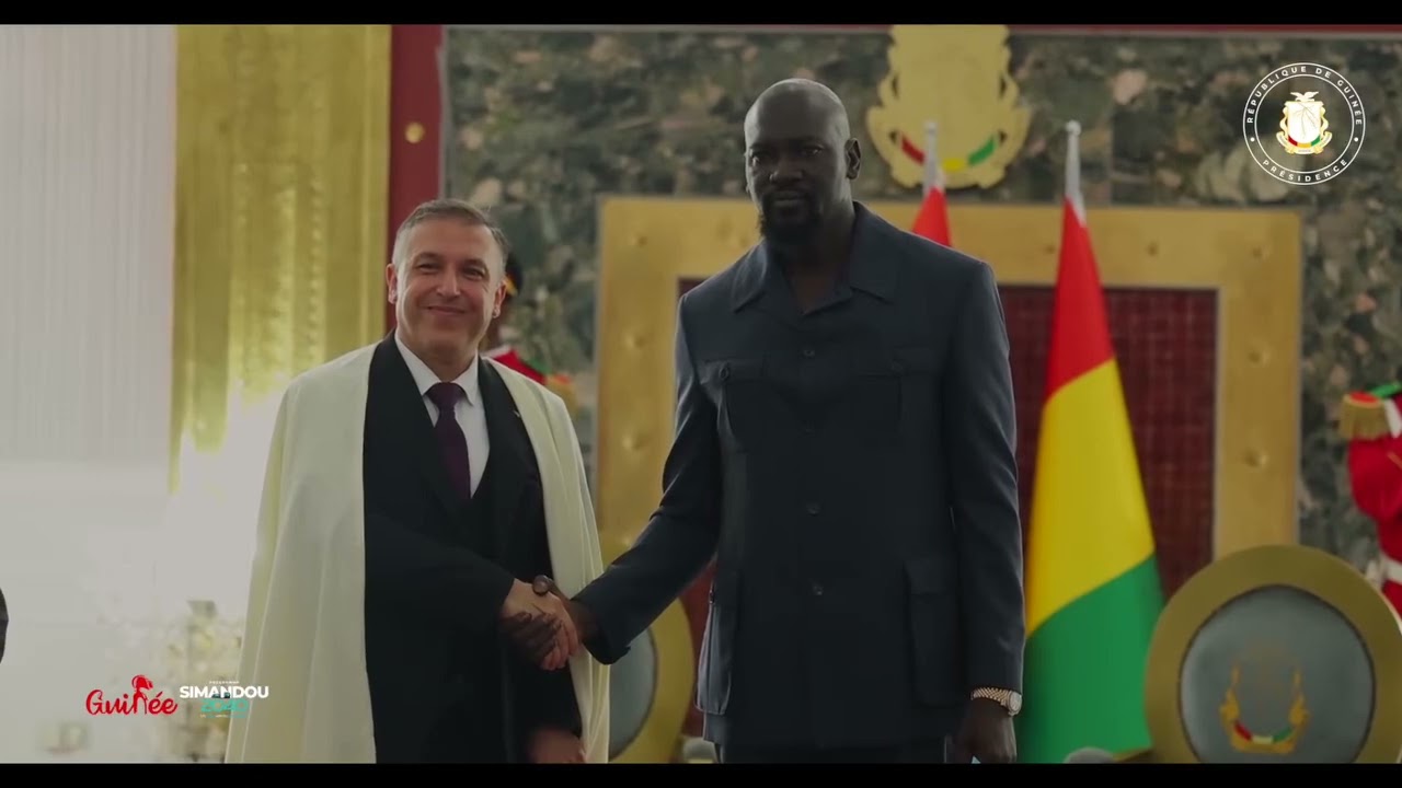 𝟭𝟲 𝗻𝗼𝘂𝘃𝗲𝗮𝘂𝘅 𝗮𝗺𝗯𝗮𝘀𝘀𝗮𝗱𝗲𝘂𝗿𝘀 accrédités en Guinée