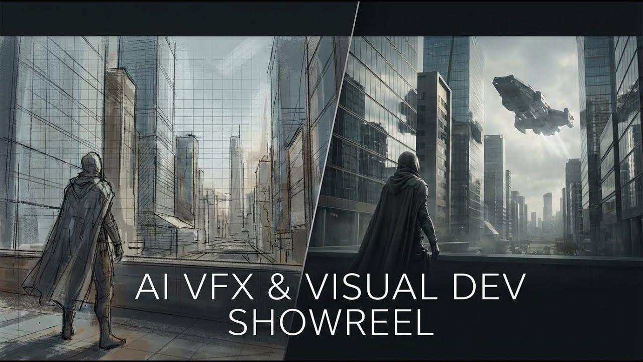 AI Visual Development & VFX Showreel | Creative R&D / Visual Pioneering Artist / Vision Artist