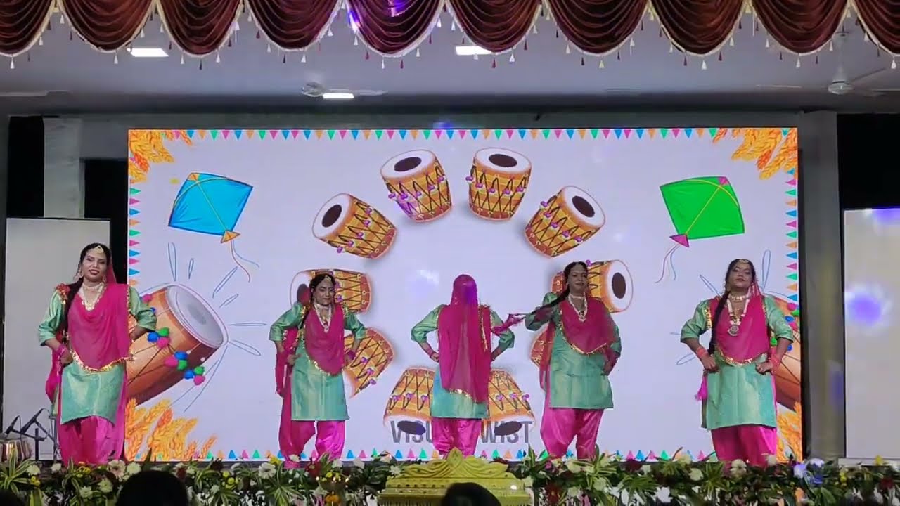 Punjabi Theme Dance // Sawan Teej festival 2025 // #panjabi #dancecover #students #teejspecial
