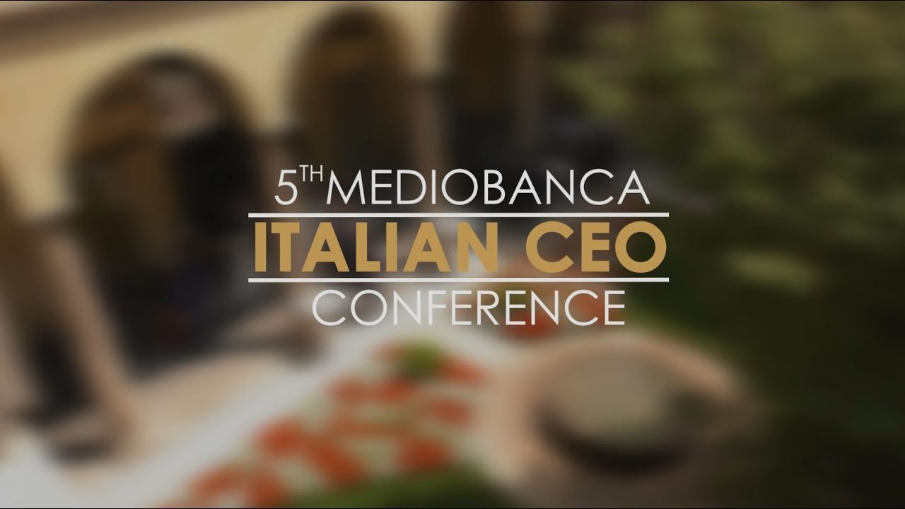 Mediobanca Italian CEO Conference 2019