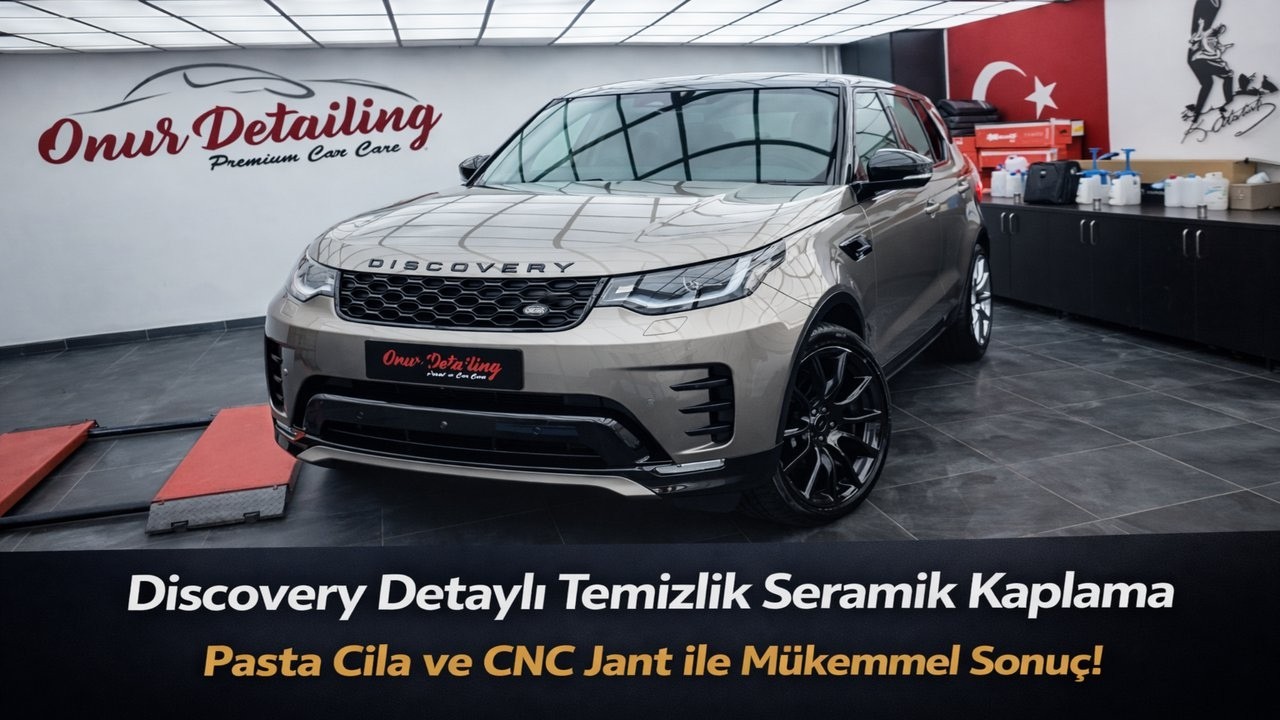 Bu Parlaklık Normal Değil! Land Rover Discovery Full Detailing