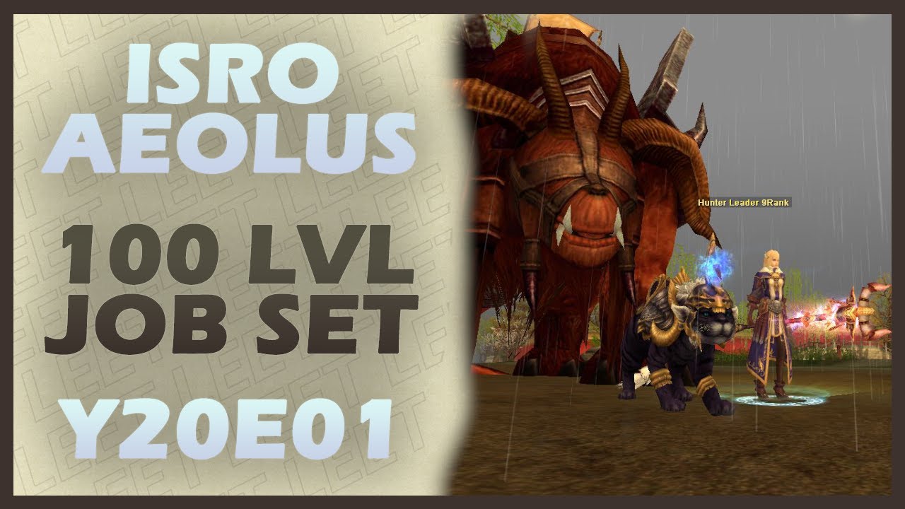 ★ Silkroad Online Aeolus Server 100 Lvl Job Set Yapımı | ISRO 2020