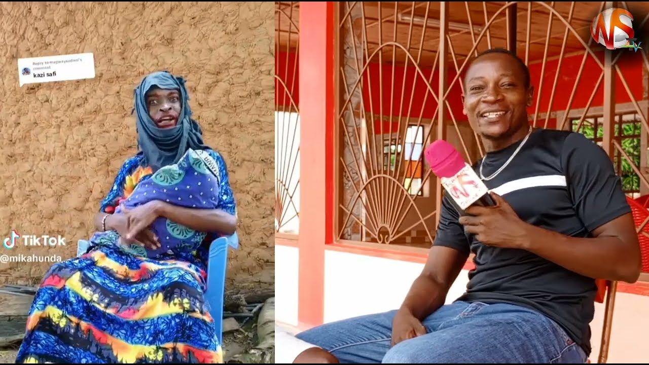 MIKAHUNDA ANAYETREND TIKTOK. AONGEA UGUMU WA KAZI YAKE. #mama fatuma #timatsi   #tiktoker.