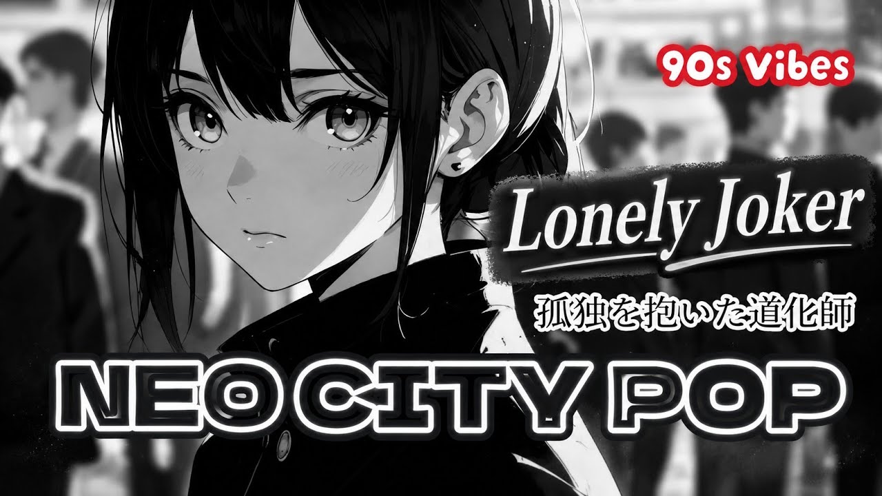 🎵FREE* Lonely Joker ✦ 90s Vibes ✦ 笑顔の裏に隠した孤独 ✦ Neo City Pop / Lo-fi / Emotional 【歌詞付き】