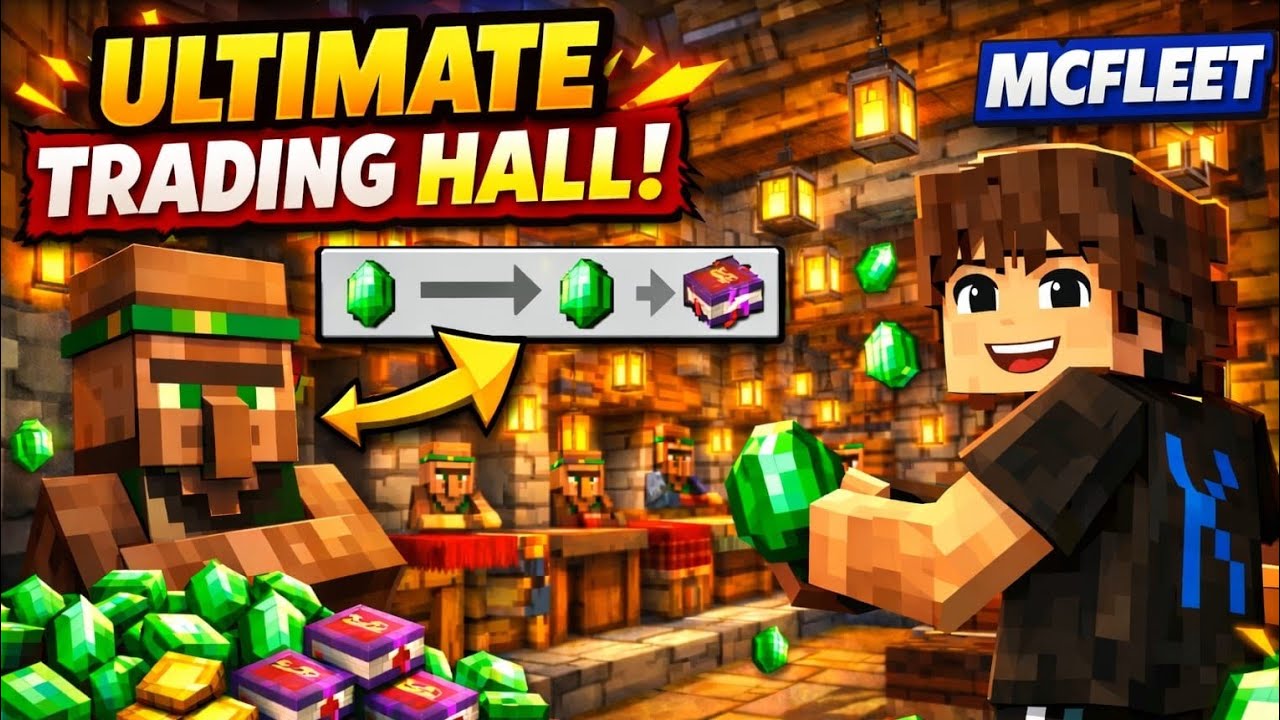 MCFLEET Survival Series – Richest Trading Hall Ever!