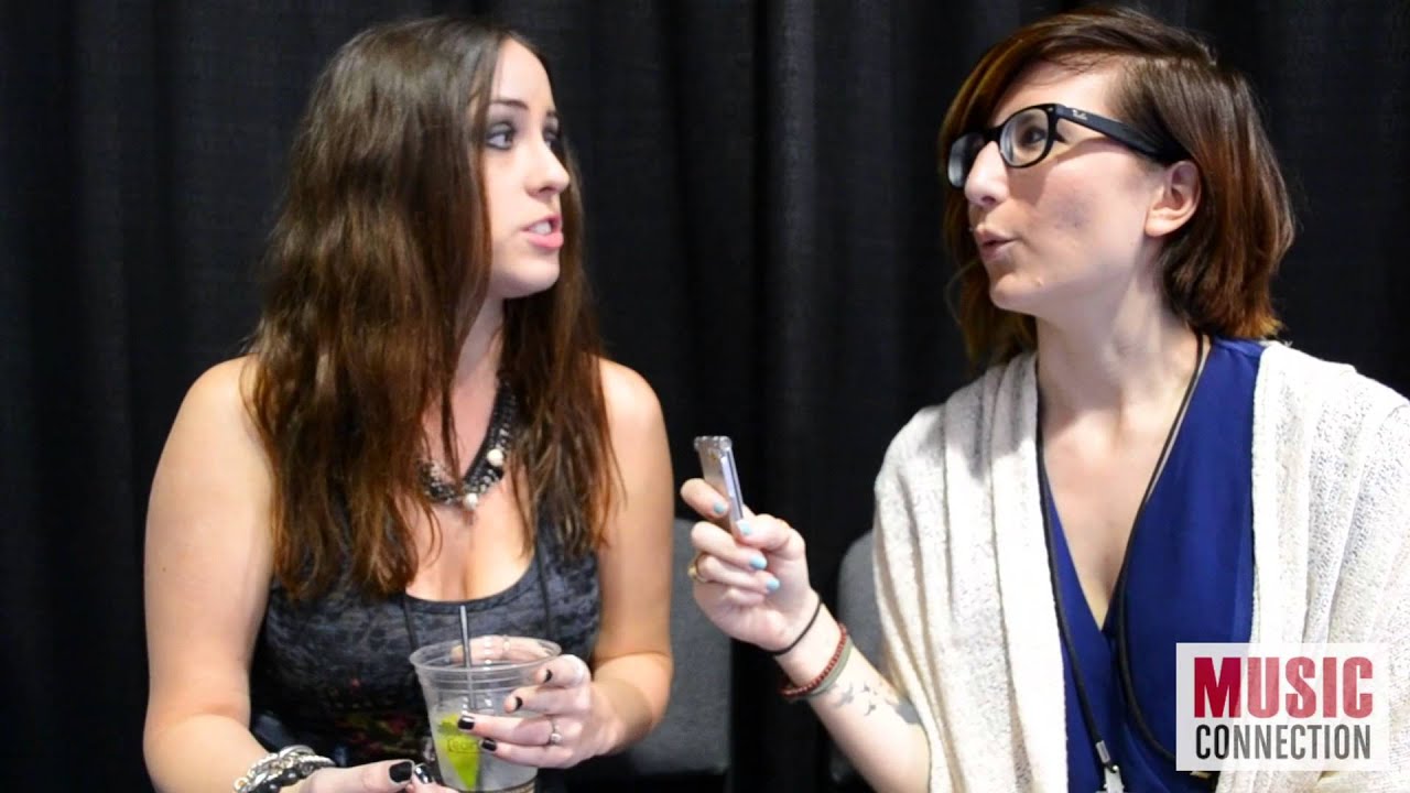 MC with Nikki Stringfield NAMM 2015
