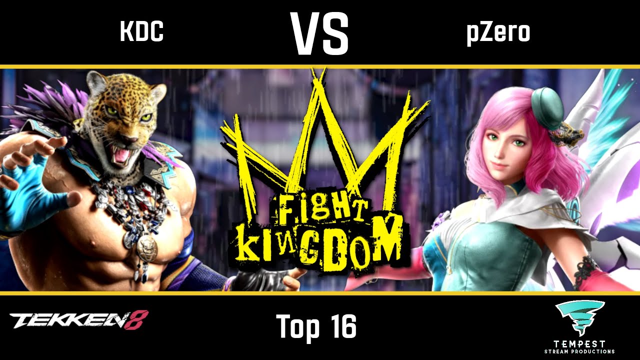 KDC (King) vs pZero (Alisa) - TEKKEN 8 Top 16 -  Fight Kingdom 2025