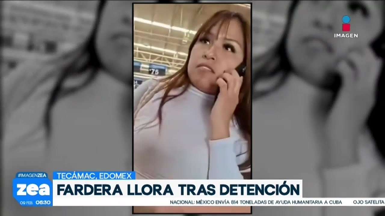 Grupo de farderas lloran tras detención en supermercado de Tecámac | Noticias con Francisco Zea