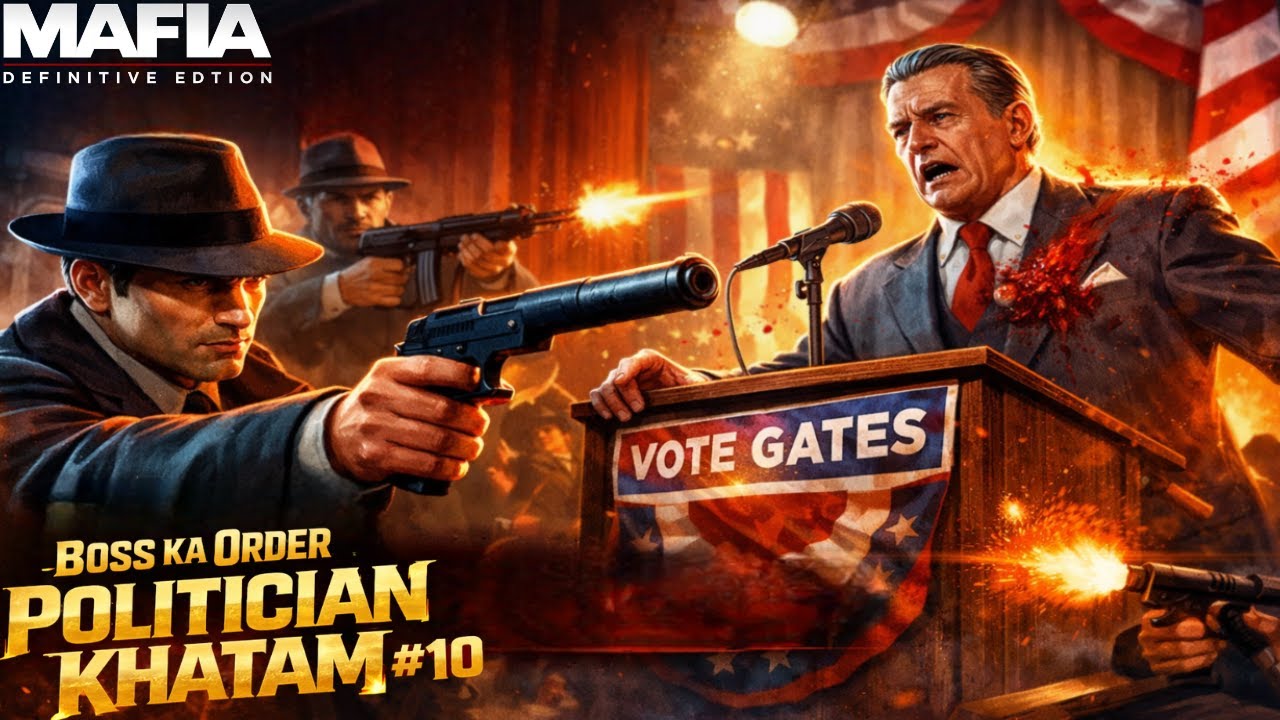 Boss Ka Order Par Ye Kya Kar Diya! 😨🔥 | Mafia Definitive Edition Gameplay #10