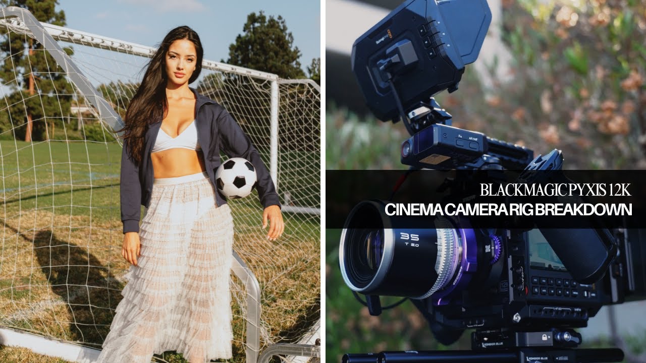 Разборка камерной установки Blackmagic Pyxis 12k