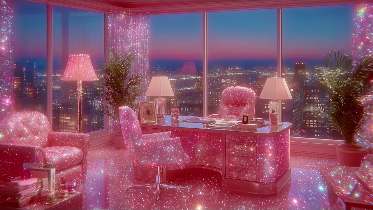 dreamy 80s workflow ✨ soft office ambience for getting things done