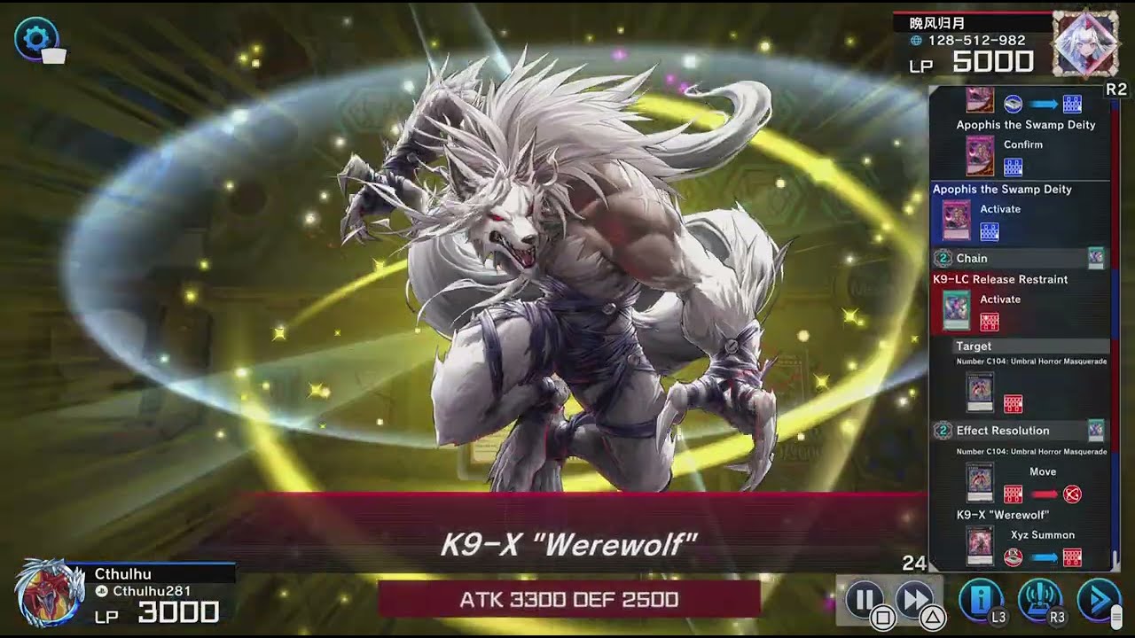 Yu-Gi-Oh! Master Duel ranked Odion vs K9 cluster