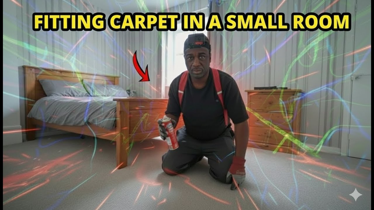 Small Room Carpet Makeover In Minutes!
