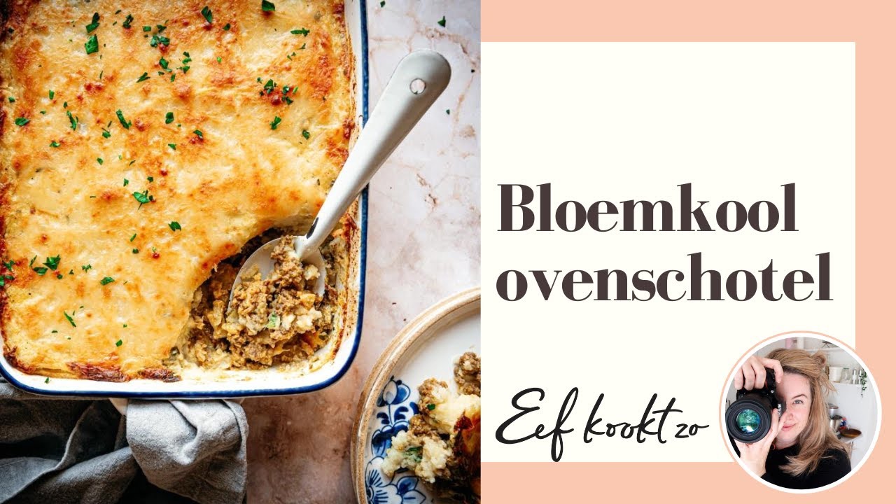 Ovenschotel met bloemkool