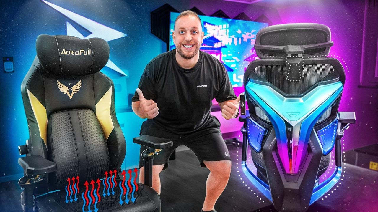 LUXUS GAMING STUHL mit HEIZUNG & BELÜFTUNG VS ERGONOMIE-KÖNIG! Autofull M6 Ultra vs G7 im Test