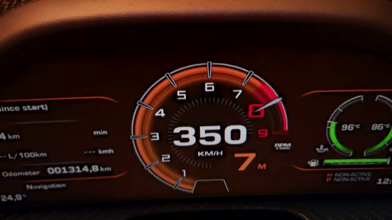 McLaren Senna Top Speed