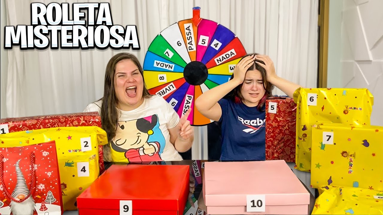 ROLETA MISTERIOSA DE PRESENTES DE NATAL!