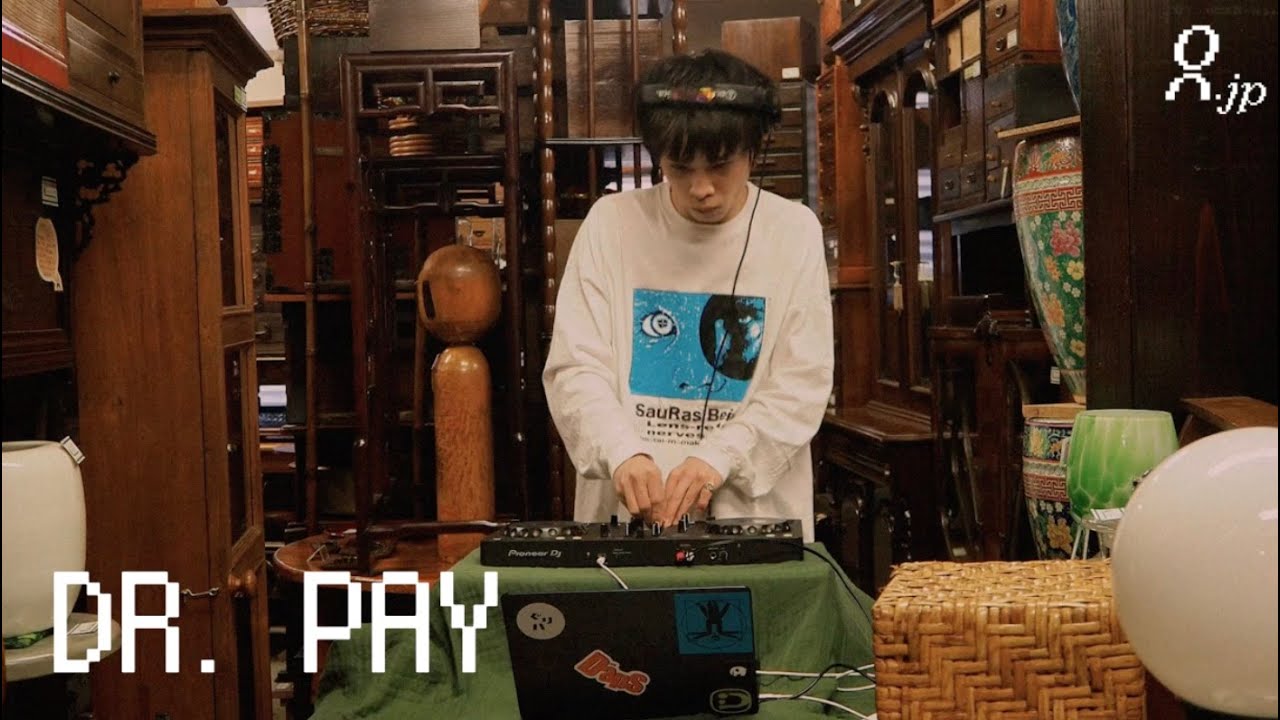 groovy percussive house mix with japanese antique furniture (kaguya) l The Shoten 004 l Dr.Pay