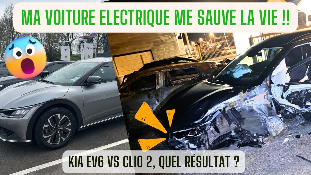 Face &agrave; face en Kia EV6, la voiture me sauve la vie !