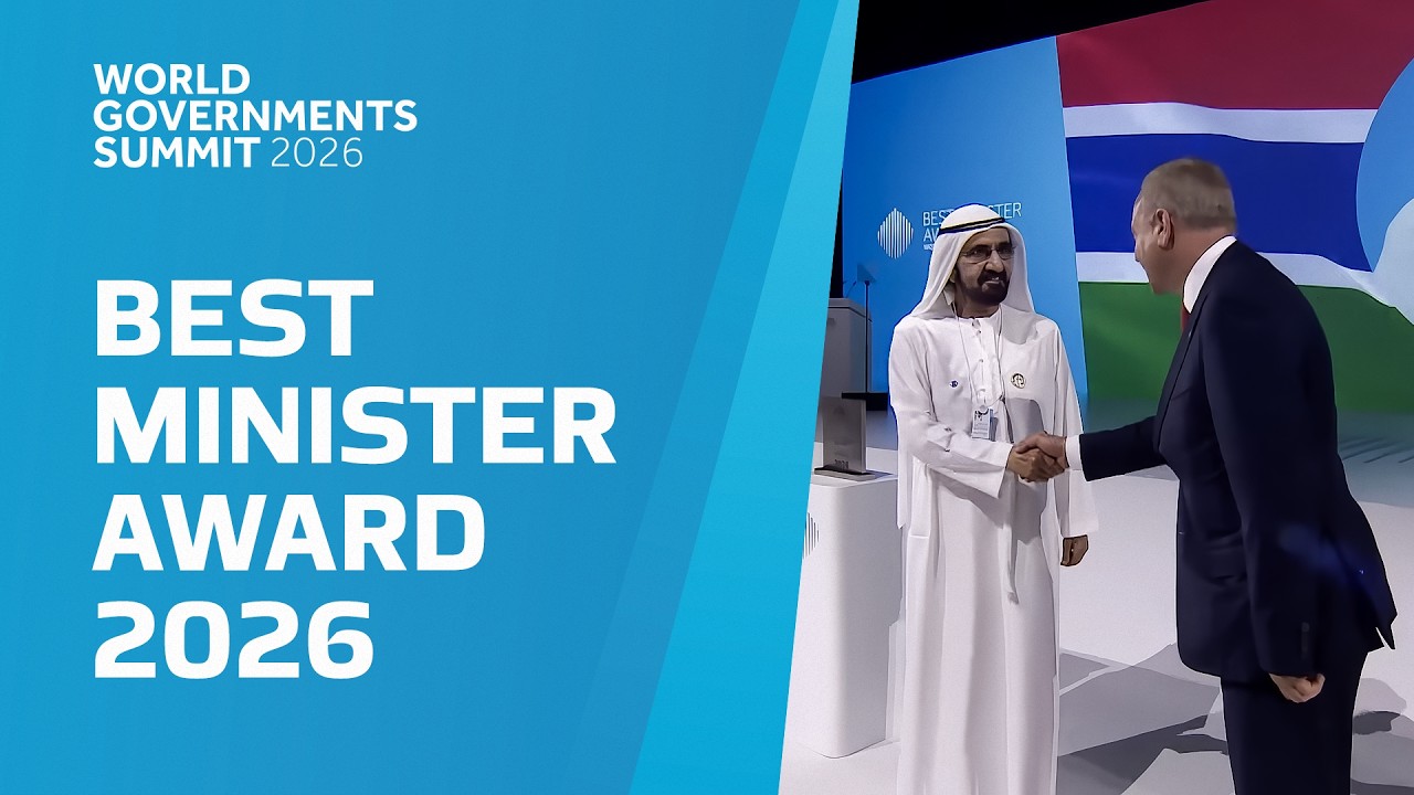 World Governments Summit: Best Minister Award