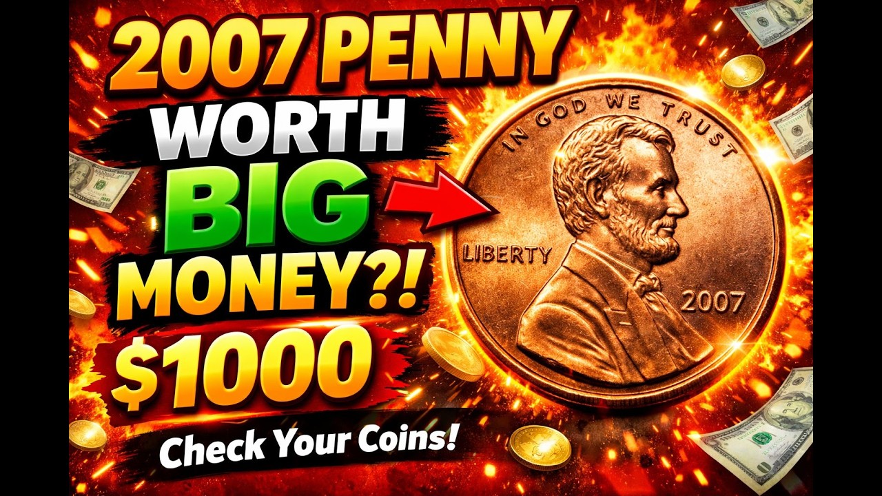 2007 Penny Worth $1000? Check Your Pocket Now! 😱