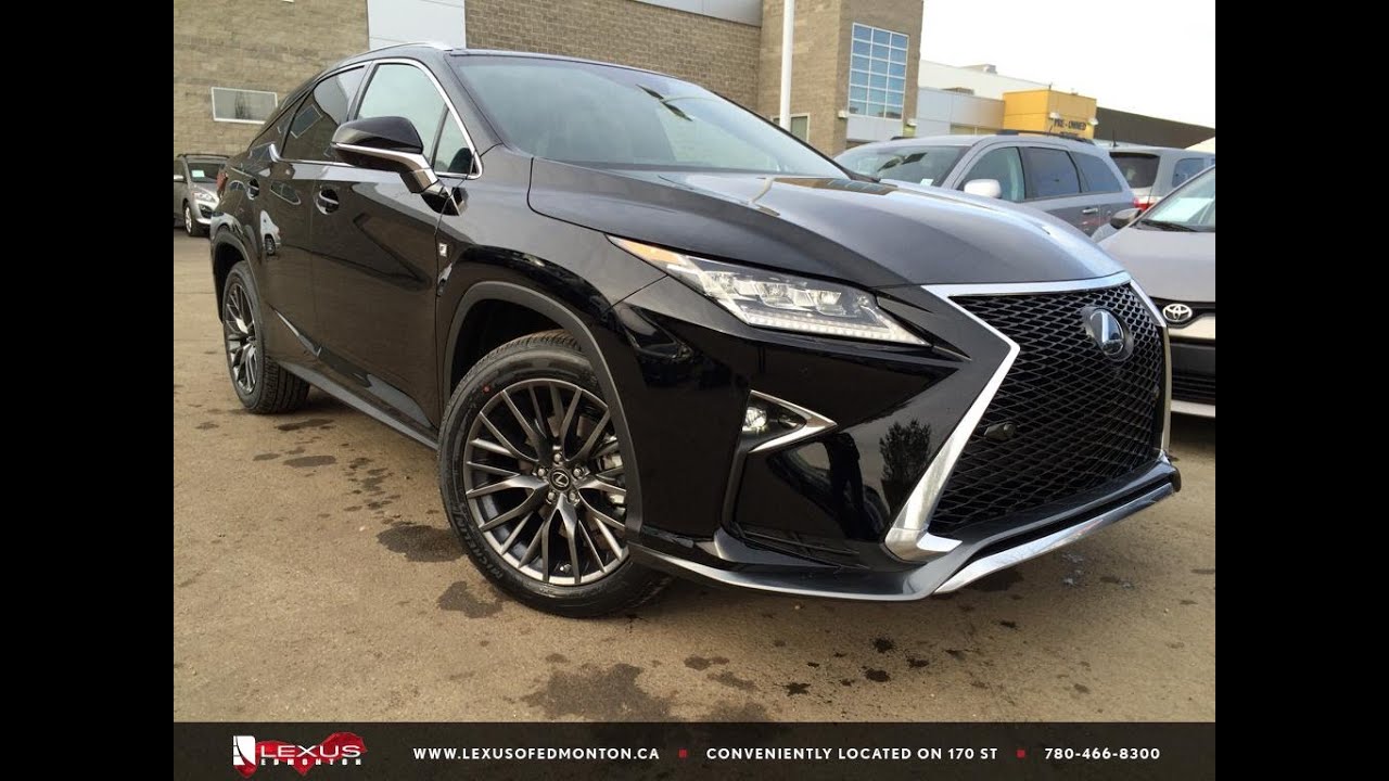 2016 Lexus RX 350 AWD F Sport Review